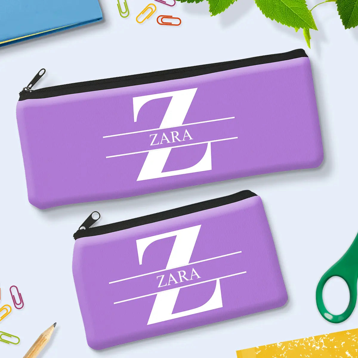 Monogram Pencil Case