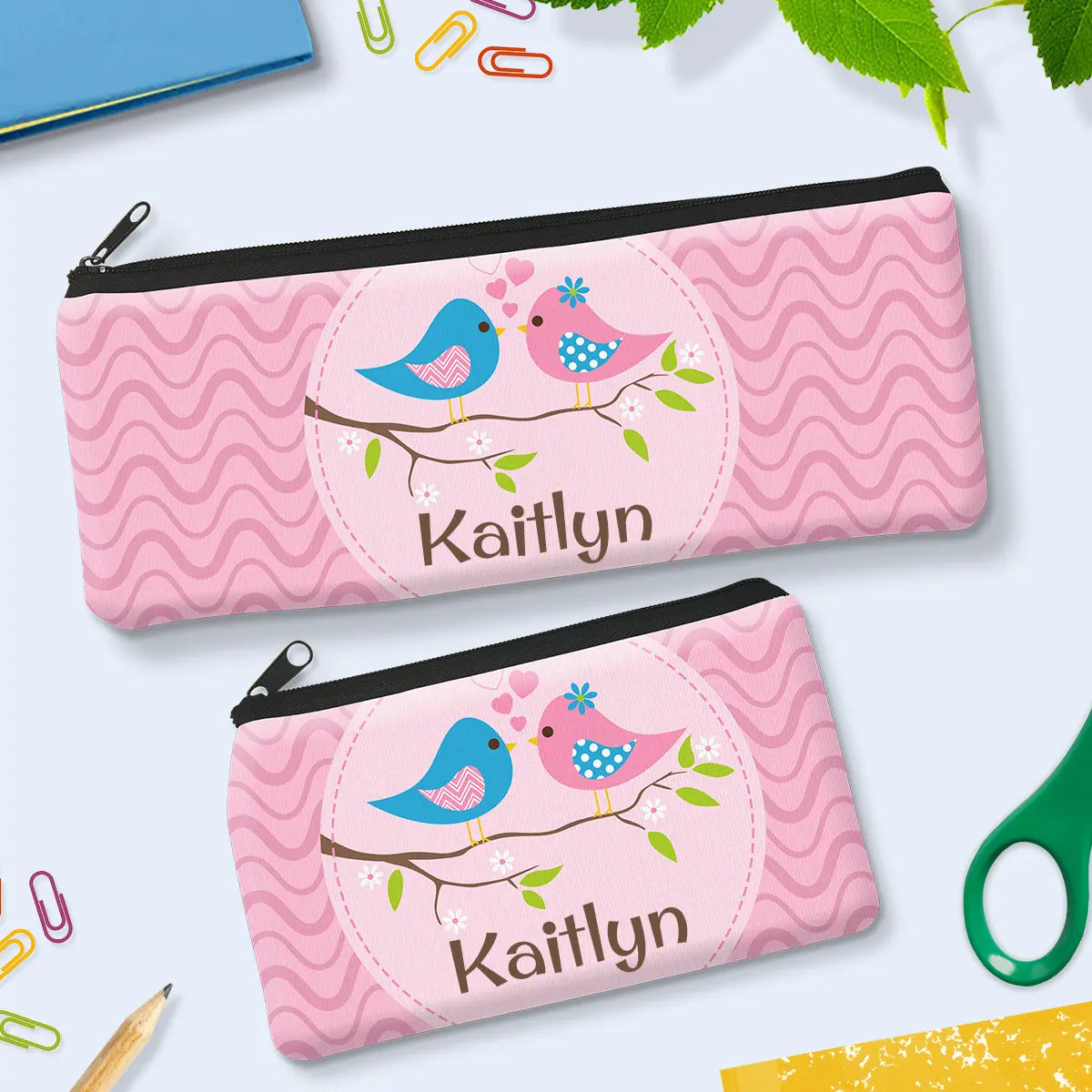 Two Birds Pencil Case