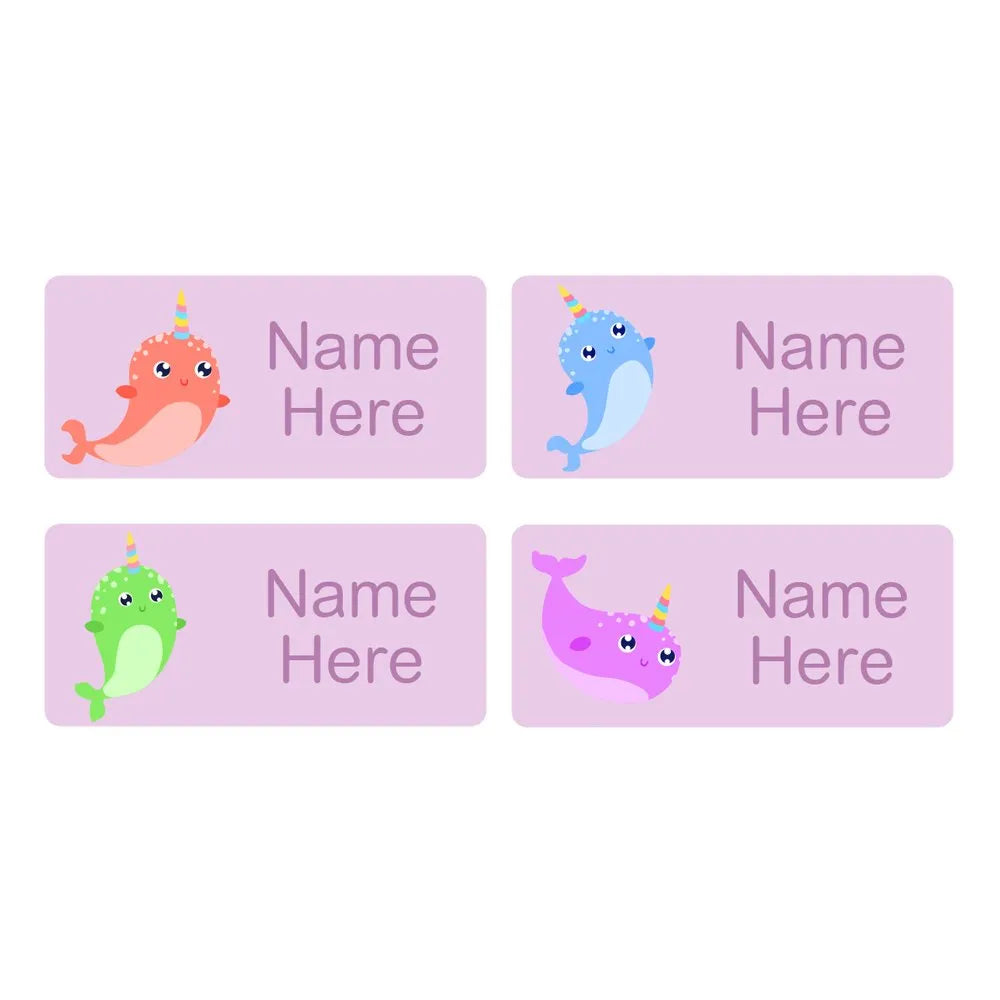Narwhal Rectangle Name Labels