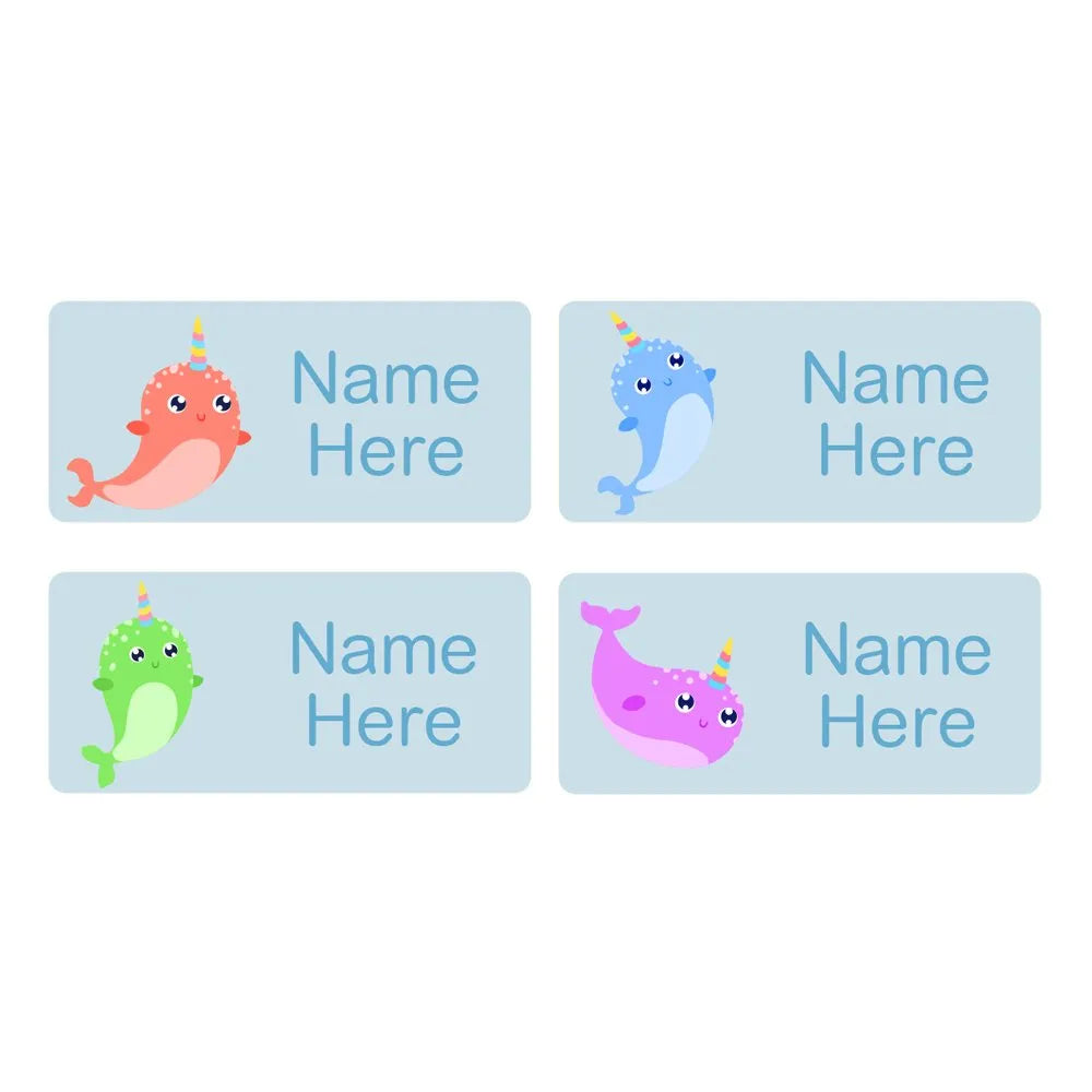 Narwhal Rectangle Name Labels