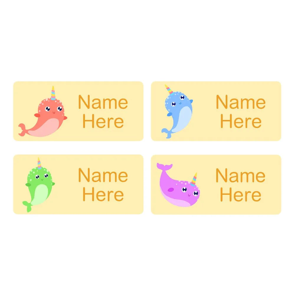 Narwhal Rectangle Name Labels