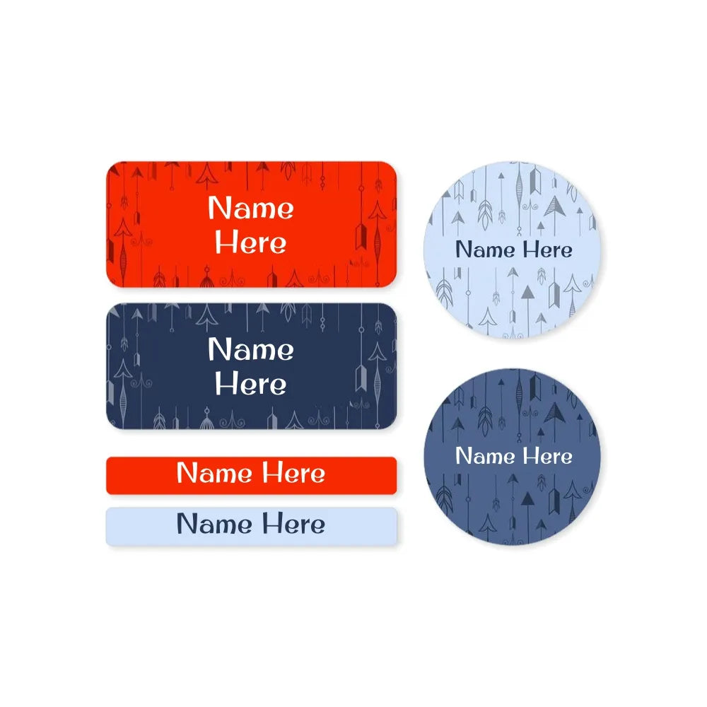 Arrows Mixed Name Label Pack