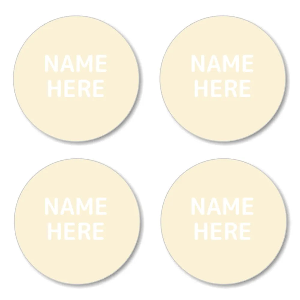 Single Colour Shoe Dot Labels