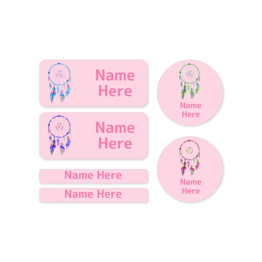 Dream Catcher Mixed Name Label Pack