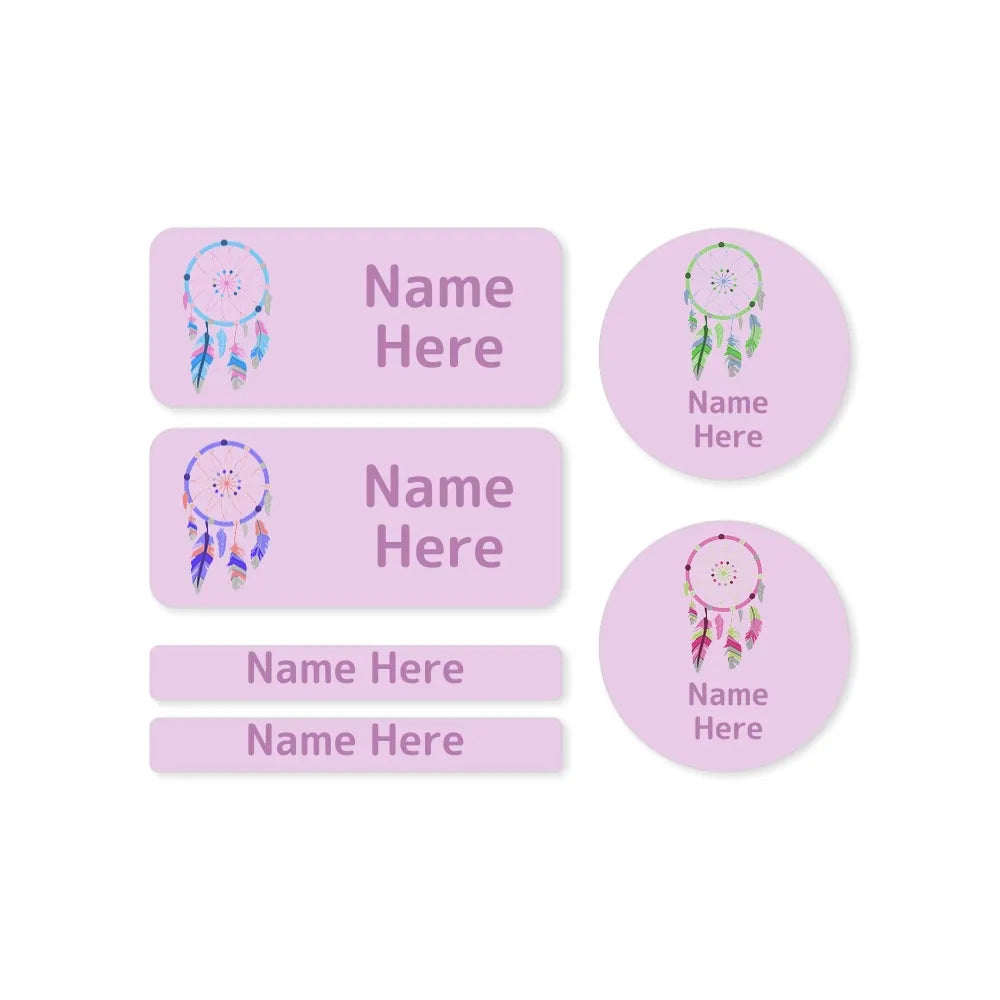 Dream Catcher Mixed Name Label Pack