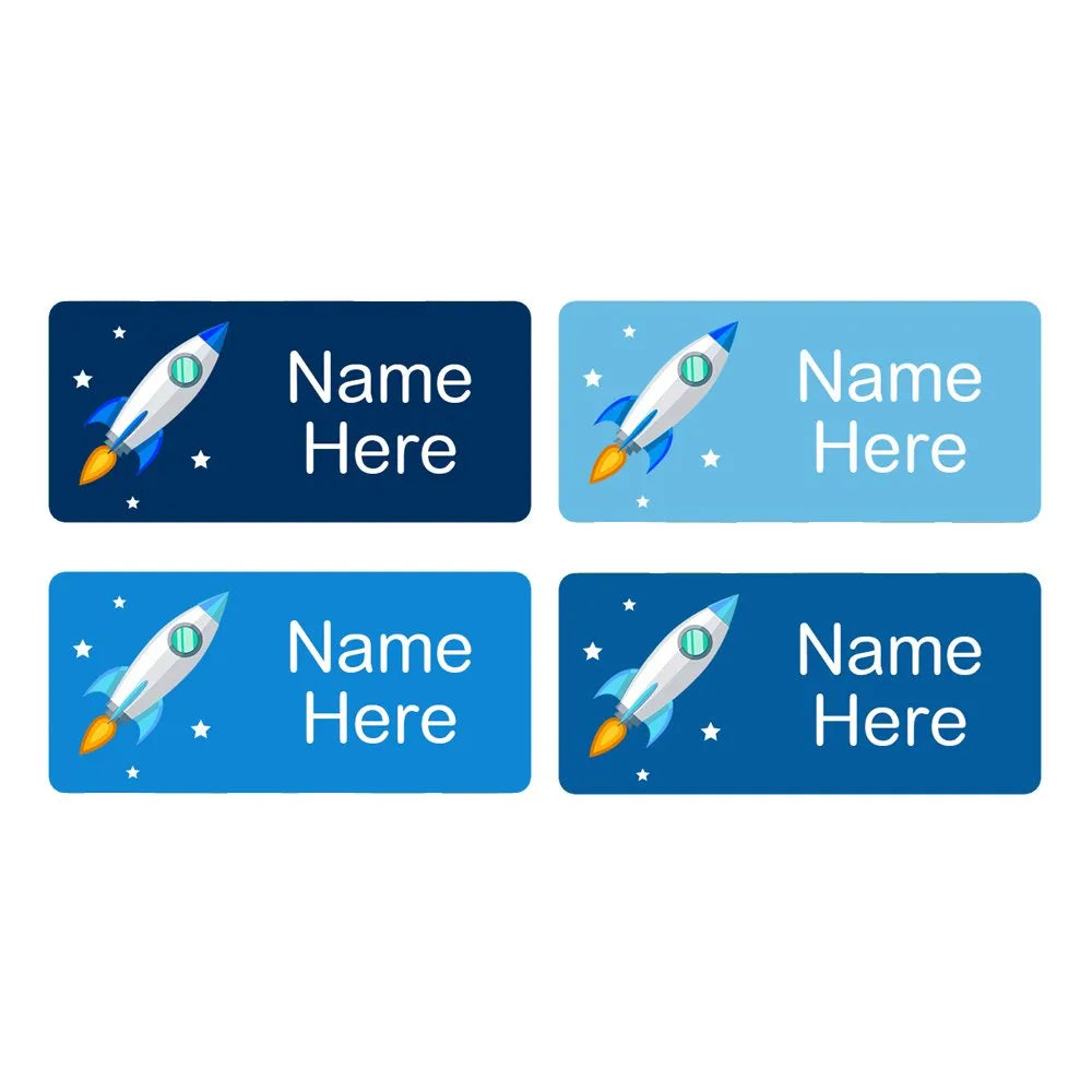 Rockets Rectangle Name Labels