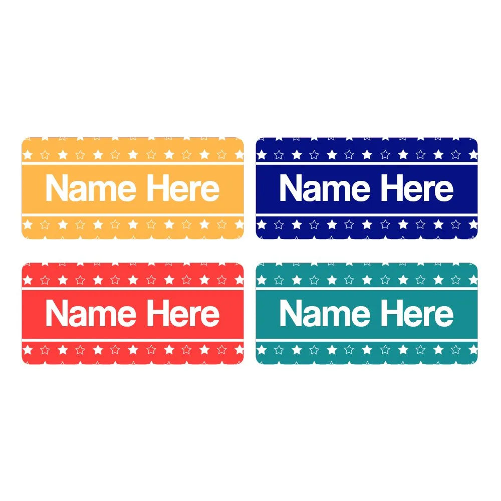 Star Rectangle Name Labels