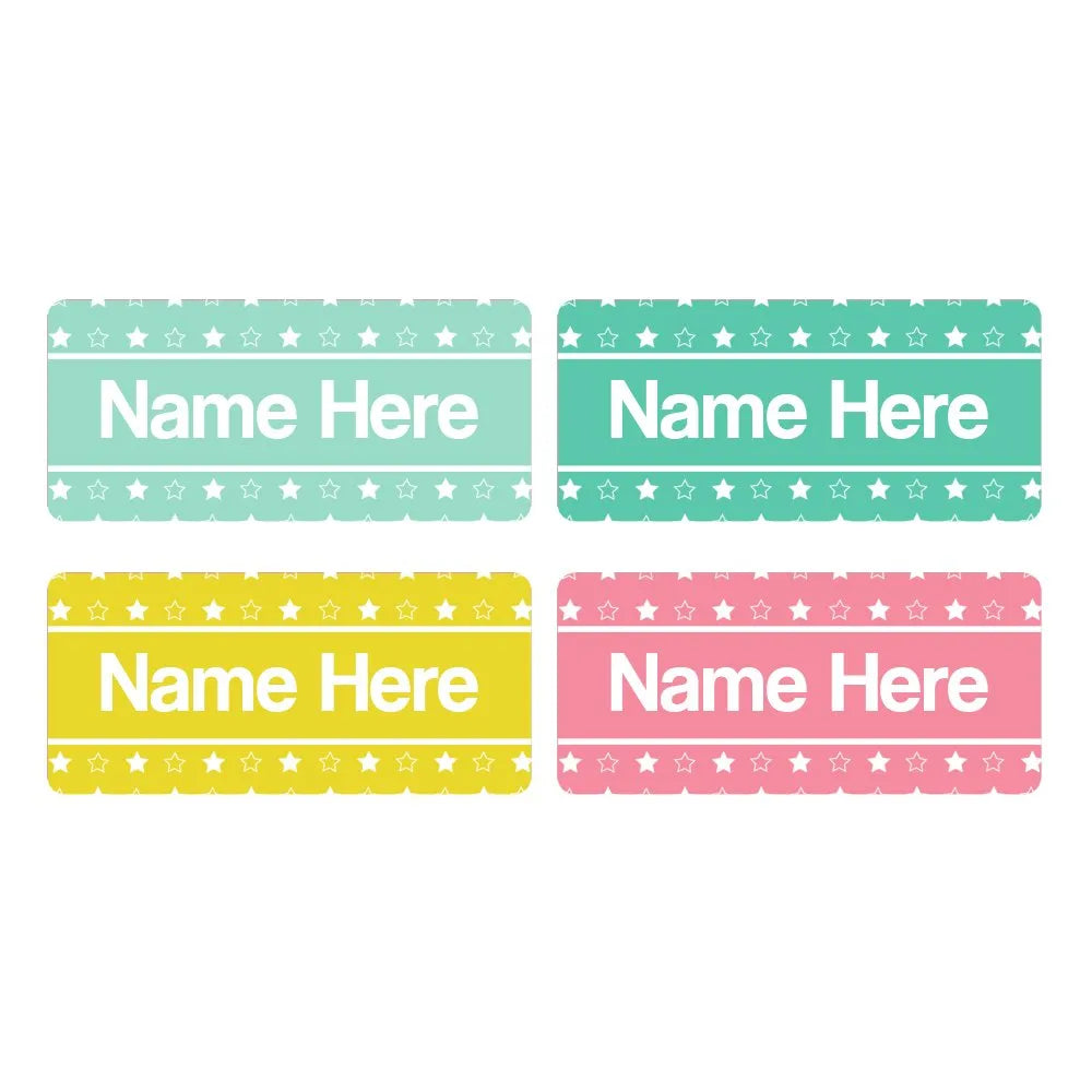Star Rectangle Name Labels