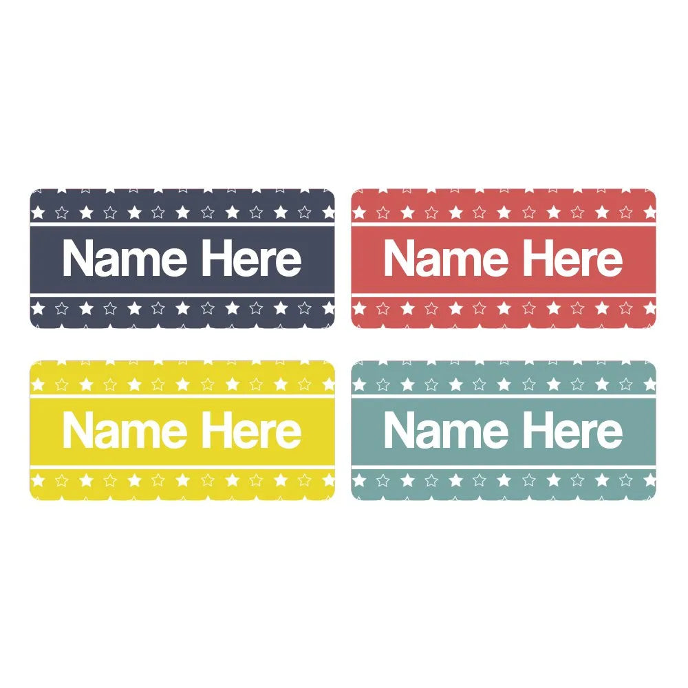Star Rectangle Name Labels