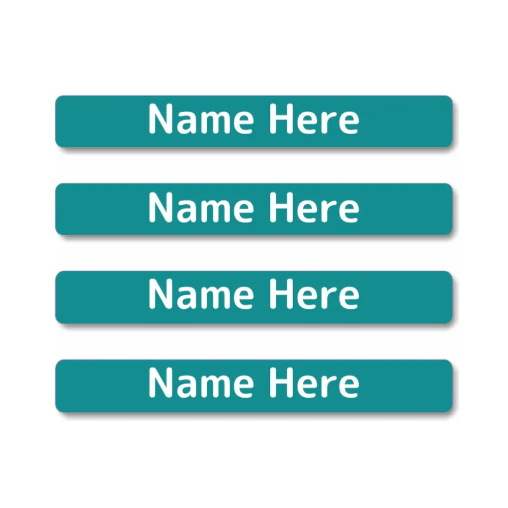 Single Colour Mini Name Labels