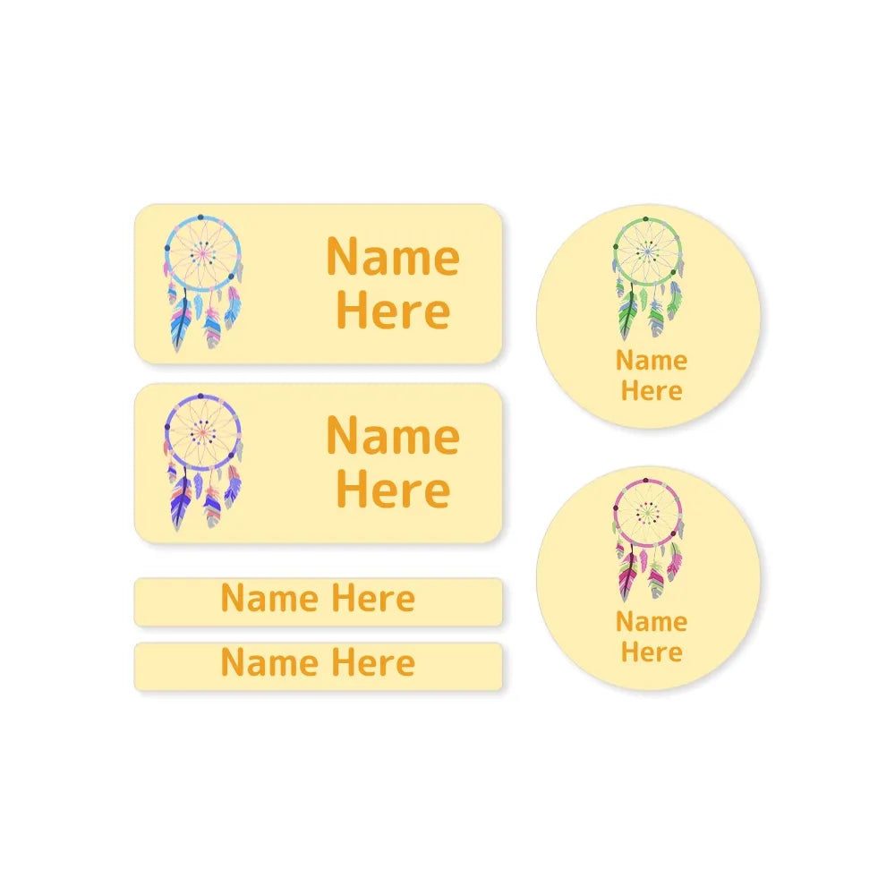 Dream Catcher Mixed Name Label Pack