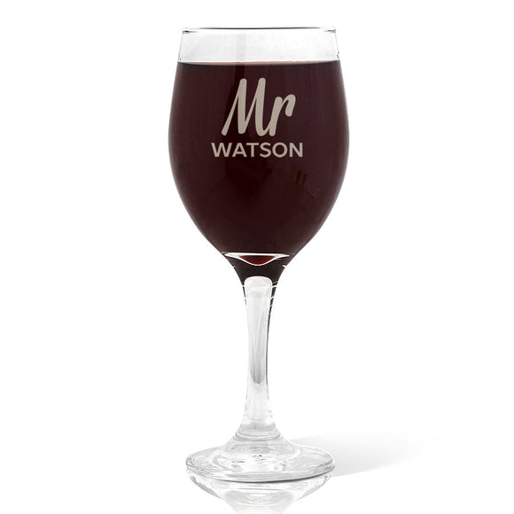 Mr Wine Glass