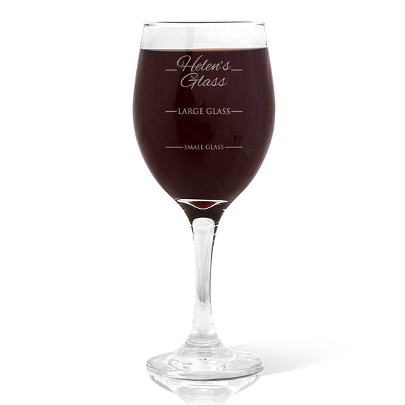 Person's Wine Glass