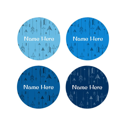 Arrows Round Name Labels