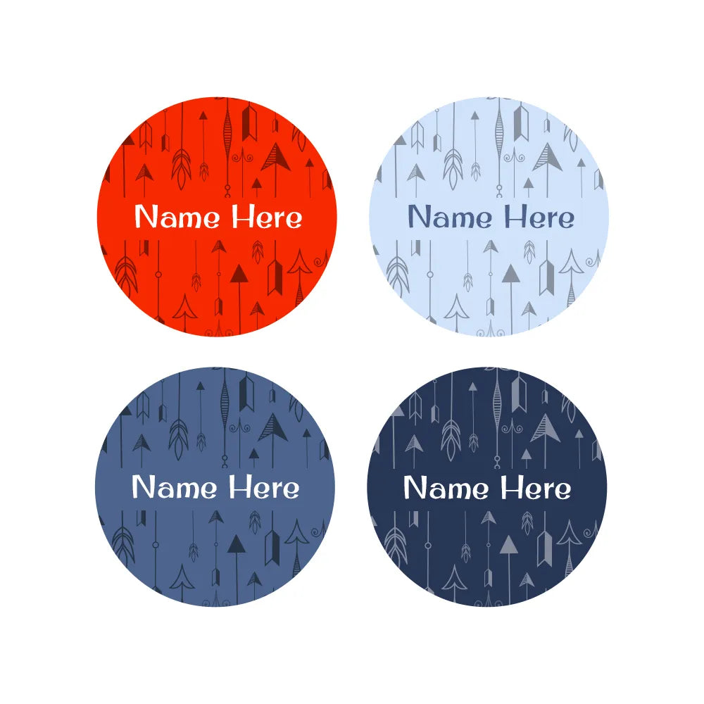 Arrows Round Name Labels