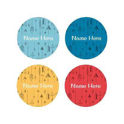 Arrows Round Name Labels