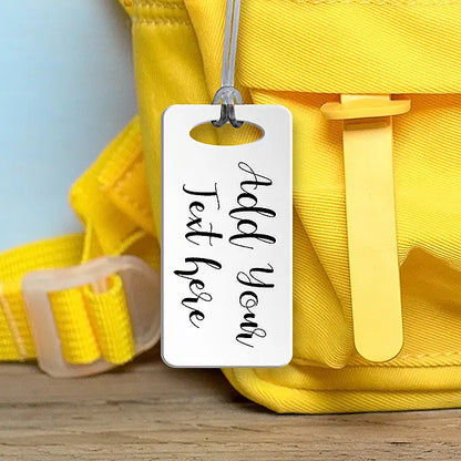 Add Your Own Message Bag Tag