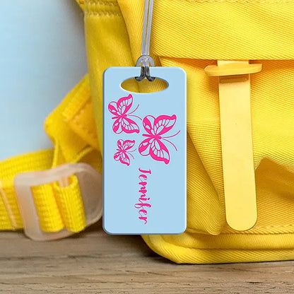 Butterflies Bag Tag