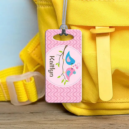 Two Birds Bag Tag