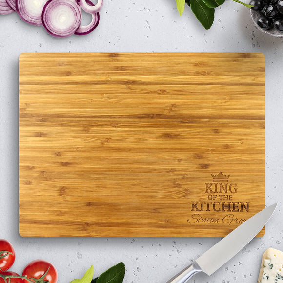 King of the Kitchen Bamboo Cutting Boards 8x11