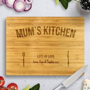 Mum's Kitchen Bamboo Cutting Boards 8x11"