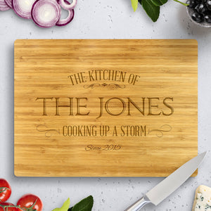 Cooking up a Storm 2 Bamboo Cutting Boards 8x11"