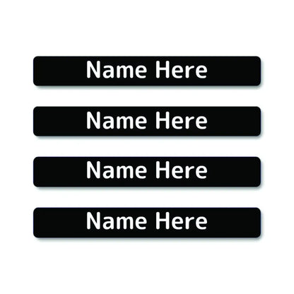 Single Colour Mini Name Labels