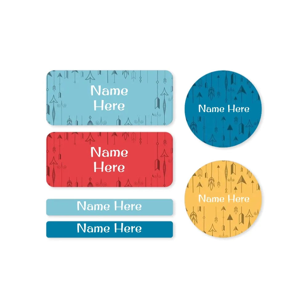 Arrows Mixed Name Label Pack