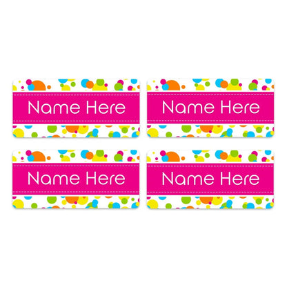Bubbles Rectangle Name Labels