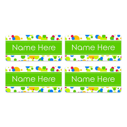 Bubbles Rectangle Name Labels