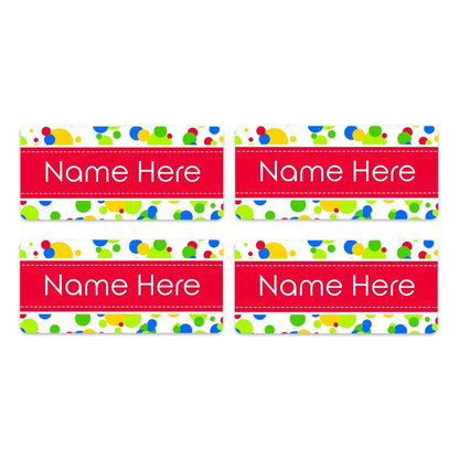 Bubbles Rectangle Name Labels