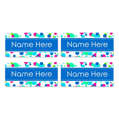 Bubbles Rectangle Name Labels