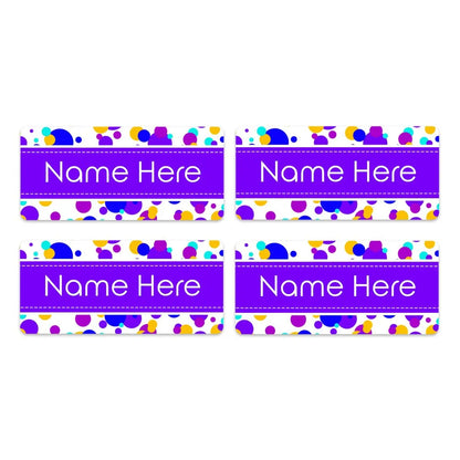 Bubbles Rectangle Name Labels