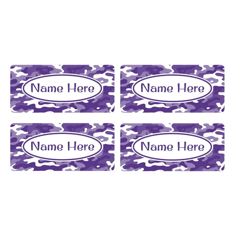 Camo Rectangle Name Labels