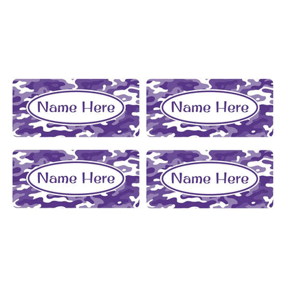 Camo Rectangle Name Labels