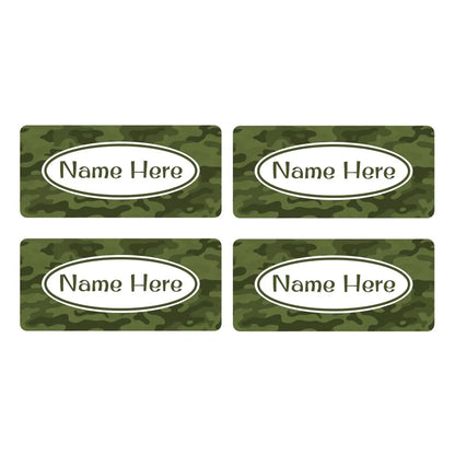 Camo Rectangle Name Labels