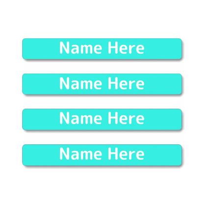 Single Colour Mini Name Labels