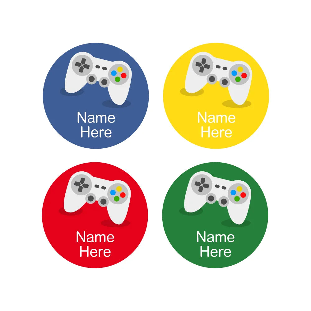 Gaming Round Name Labels