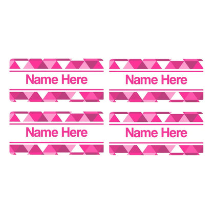 Geometric Rectangle Name Labels