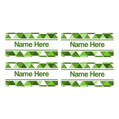 Geometric Rectangle Name Labels