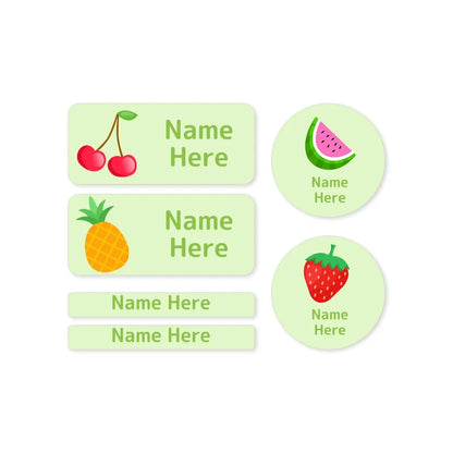 Tropical Fruit Mixed Name Label Pack