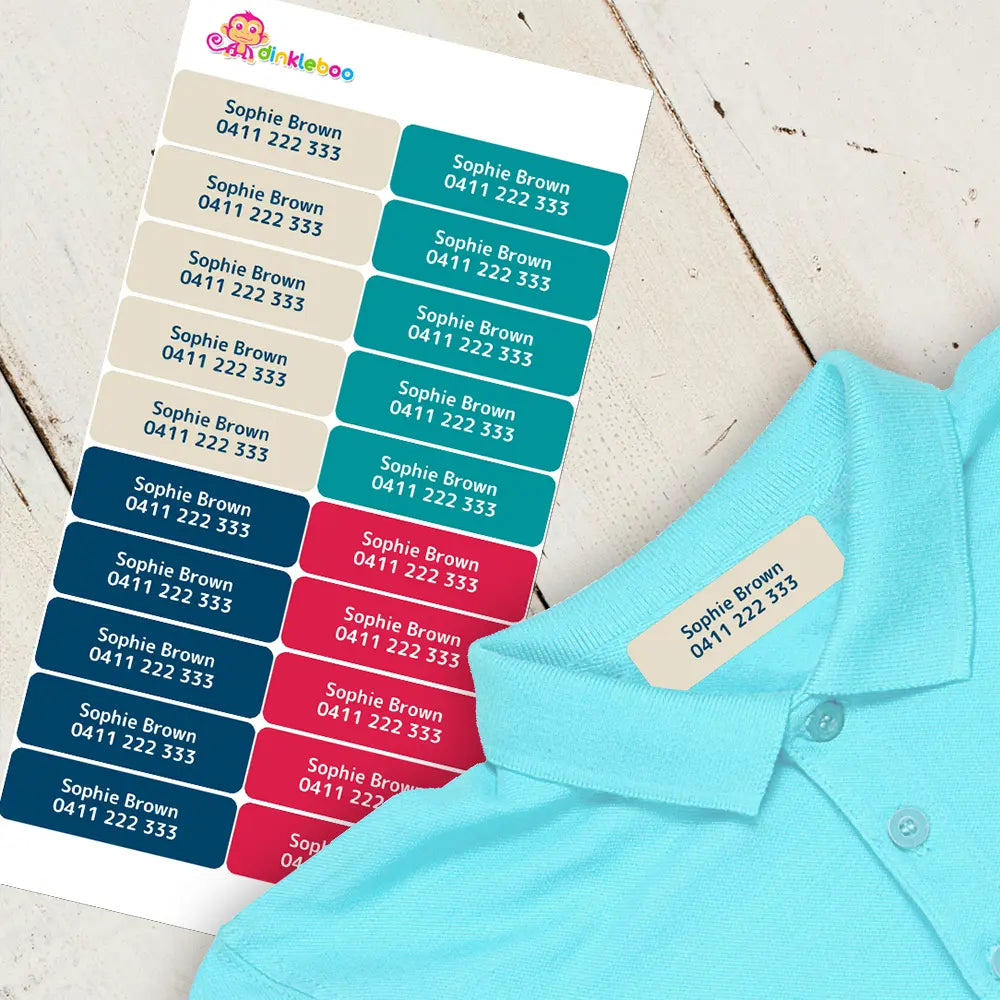 Sailing Iron On Clothing Labels