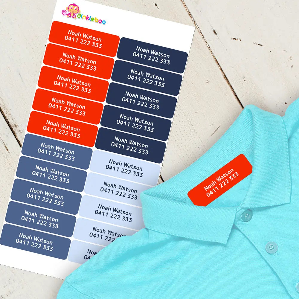 Nautica Iron On Clothing Labels