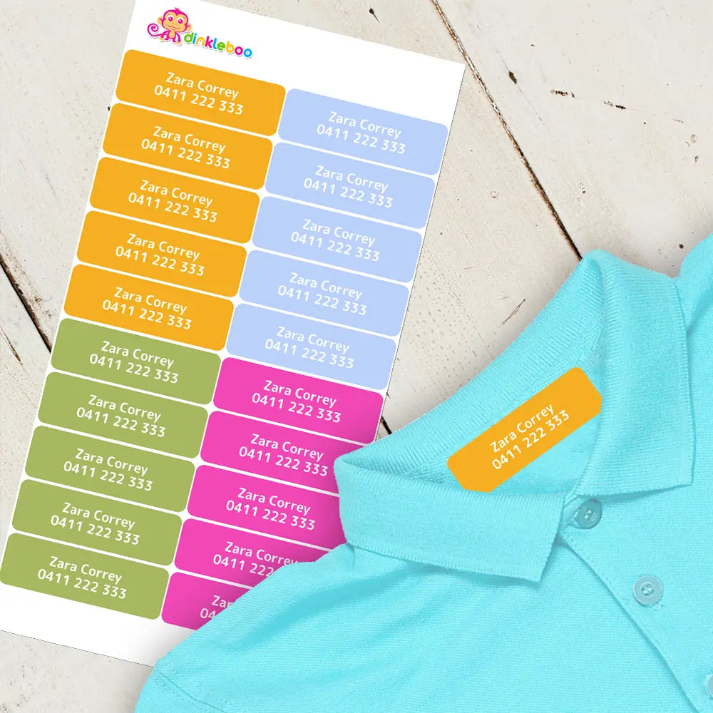 Lollipop Iron On Clothing Labels