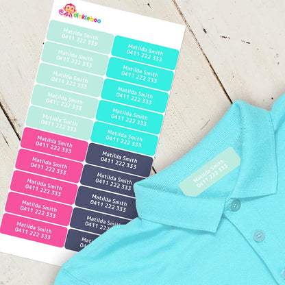 Dazzling Iron On Clothing Labels