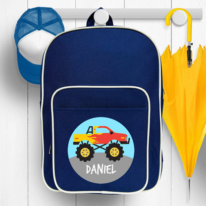 Monster Truck Backpack