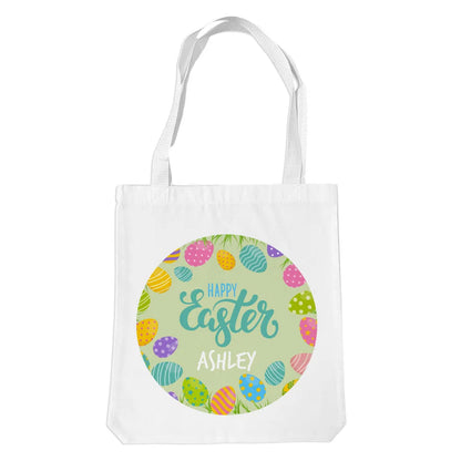 Easter Hunt White Tote Bag