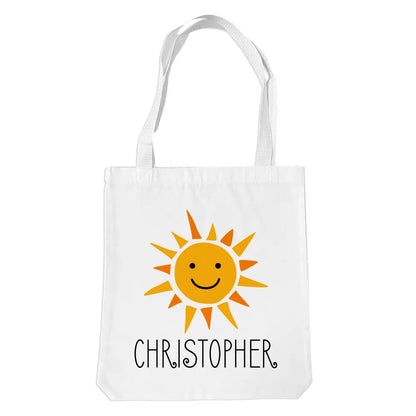 Sunshine White Tote Bag