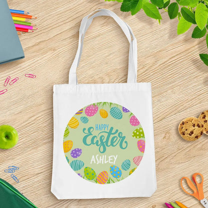 Easter Hunt White Tote Bag