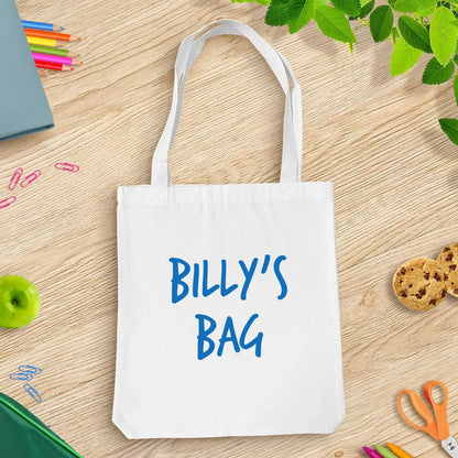 Name White Tote Bag